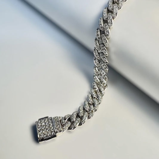 Iced Cuban Chain Bracelet