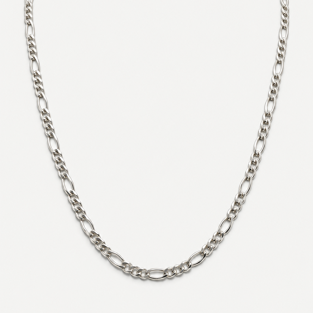 Signature Figaro Necklace in Sterling Silver .925