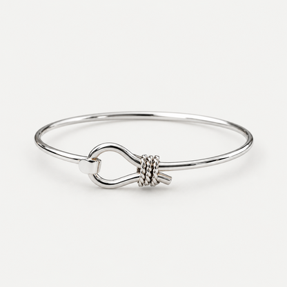 Hook Bangle Bracelet front view