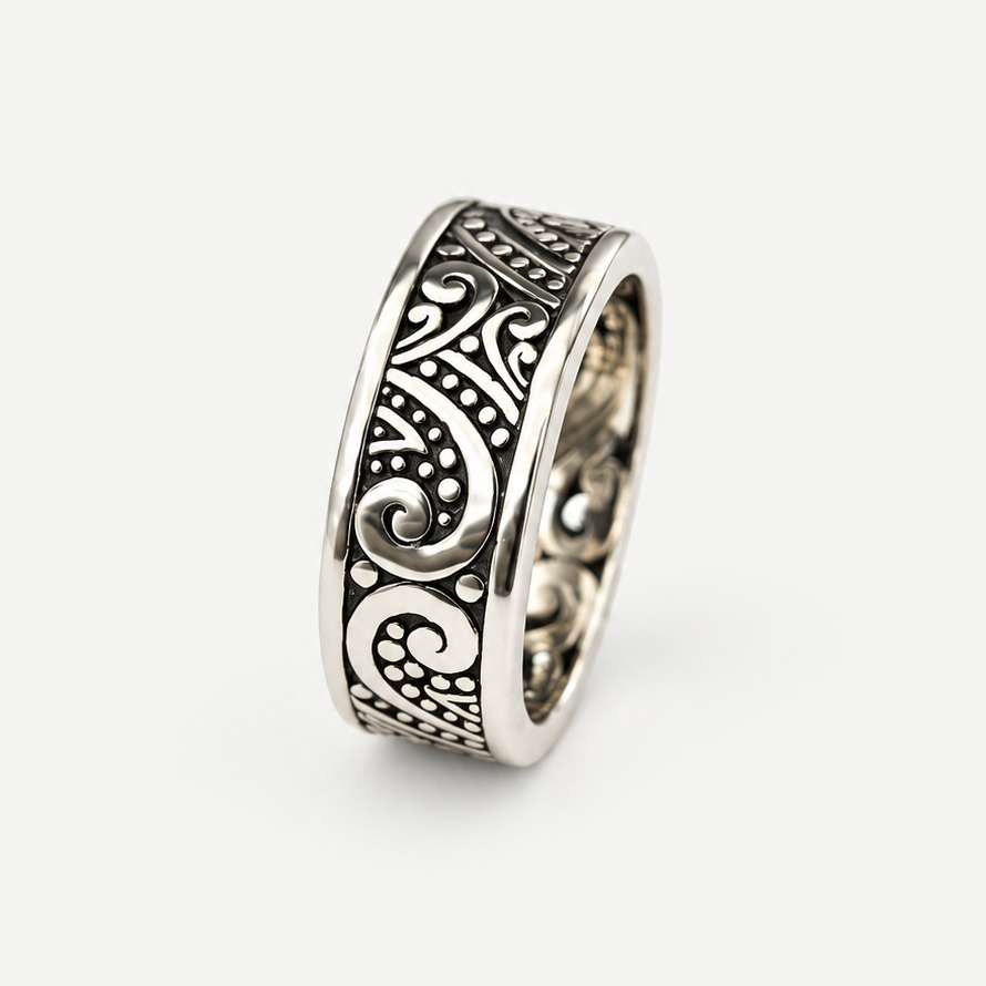 Ornamental Scrollwork Band upright profile