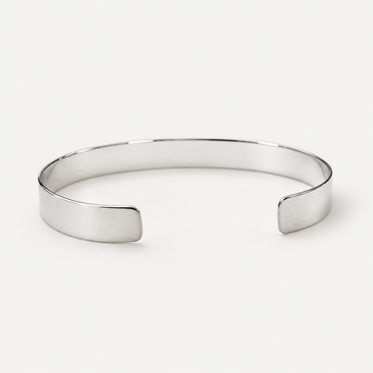 Signature Cuff Bracelet open ends and reverse view