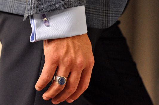 Lilac Smoke Cufflinks