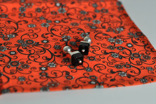 Square Onyx Cufflinks