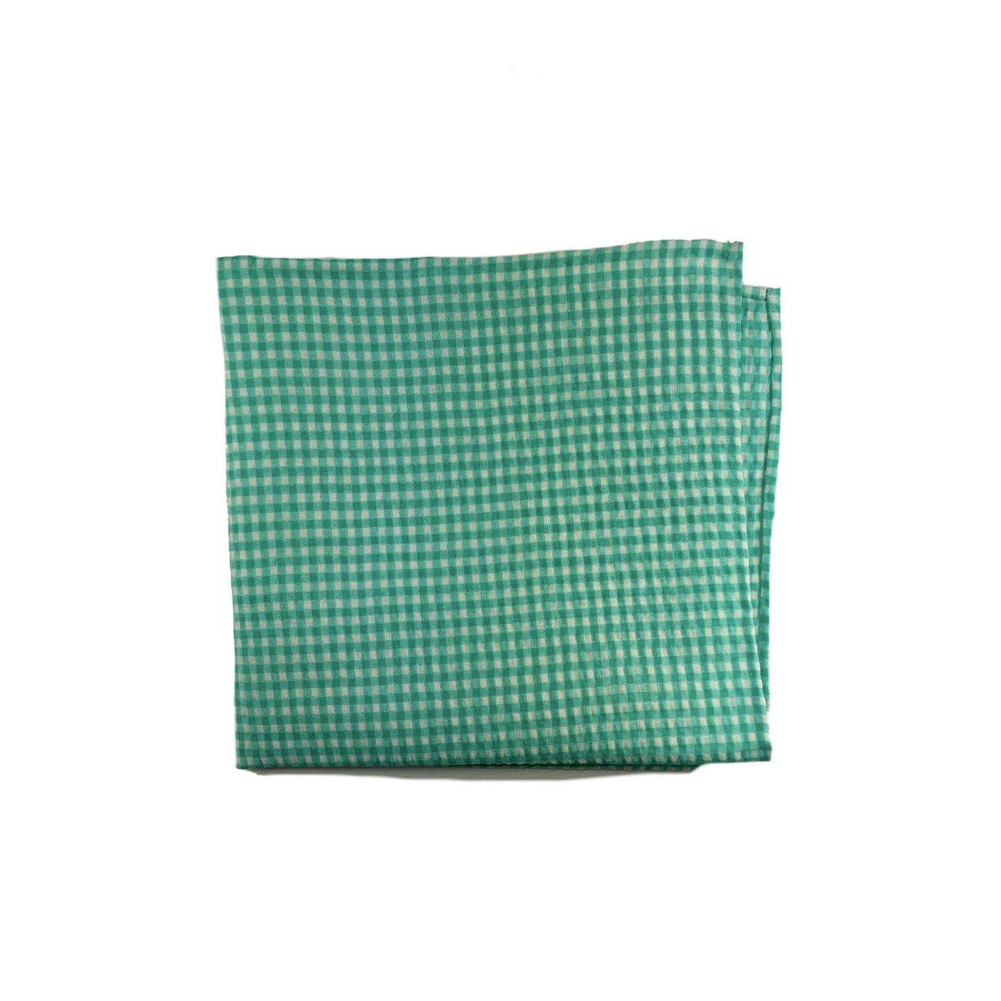 Mini Gingham Pocket Square