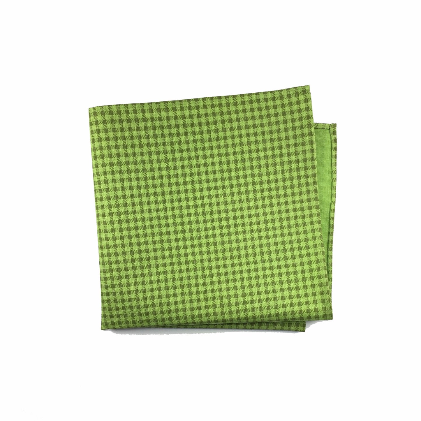 Mini Gingham Pocket Square