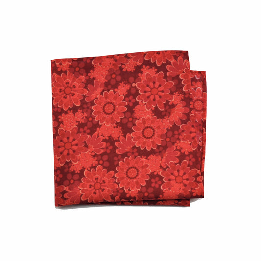 Surreal Flowers Pocket Square