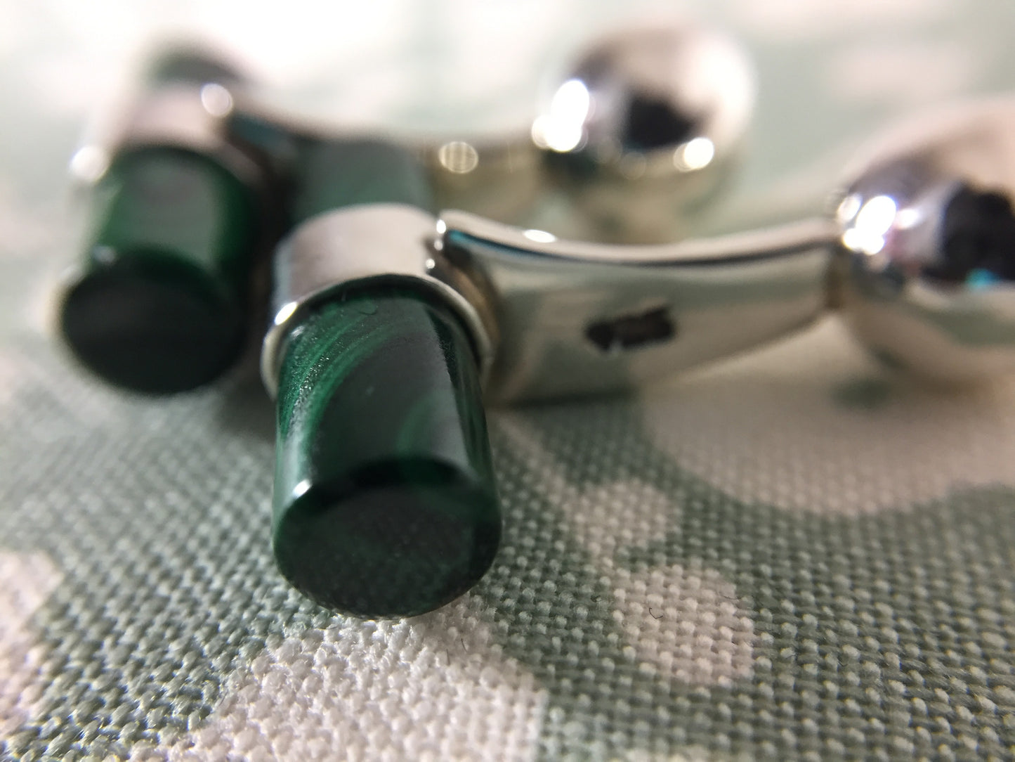 Green Smoke Cufflinks
