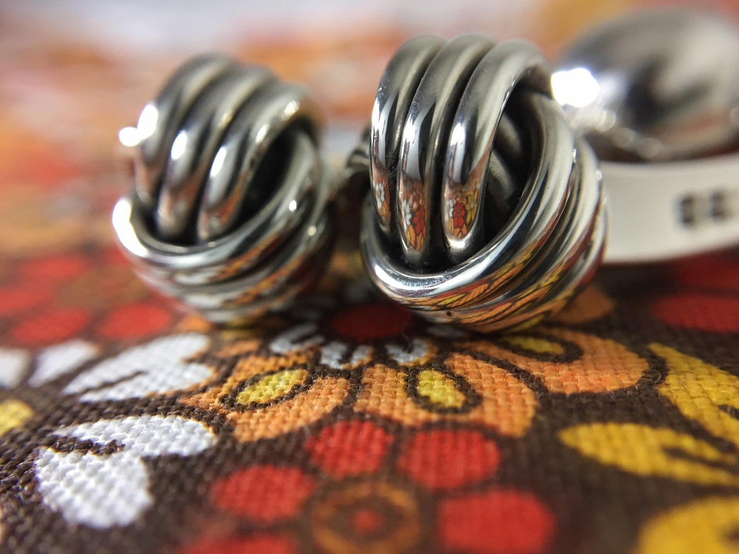 Sterling Knots Cufflinks