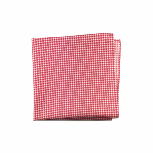 Mini Gingham Pocket Square