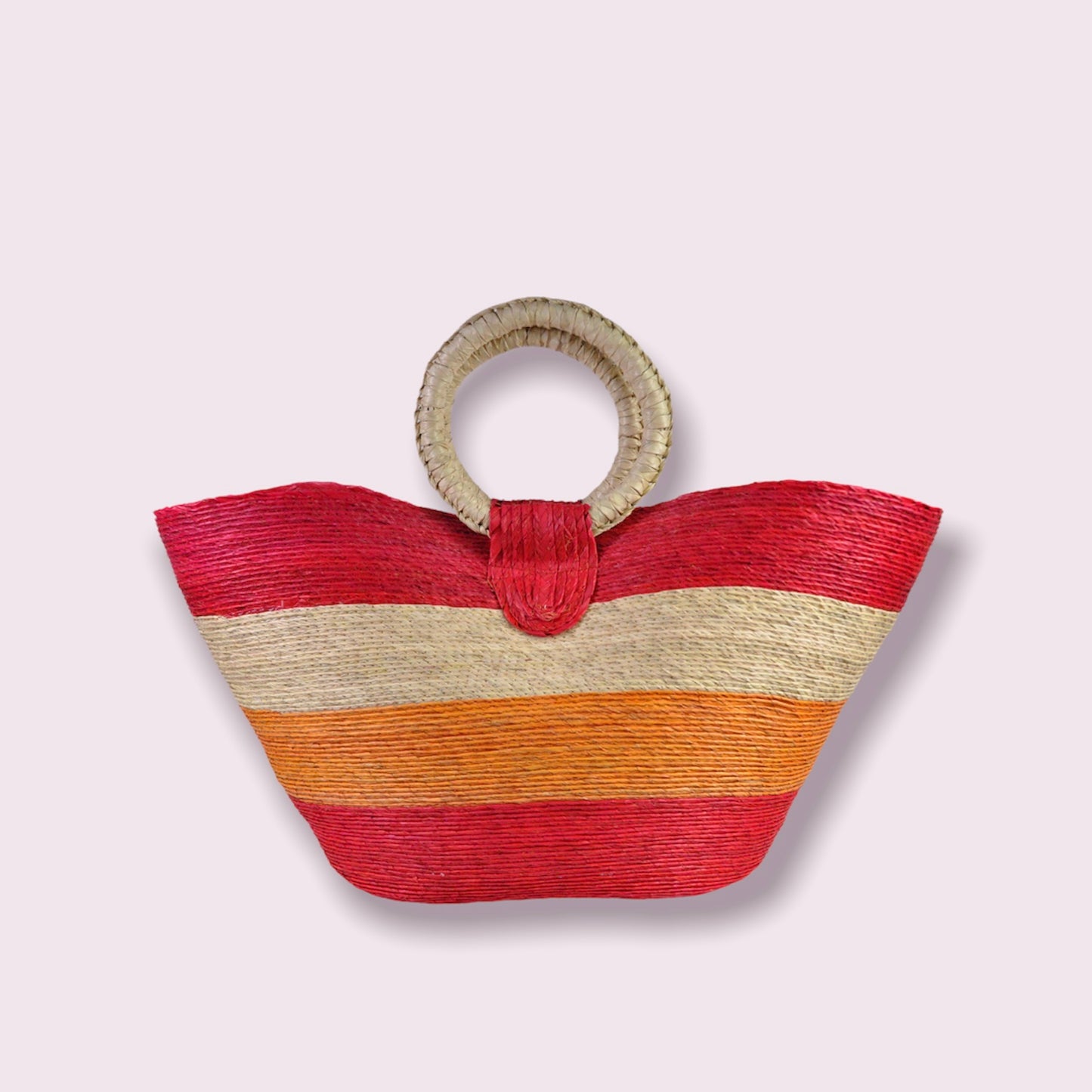 Acapulco Tote Cherry & Orange