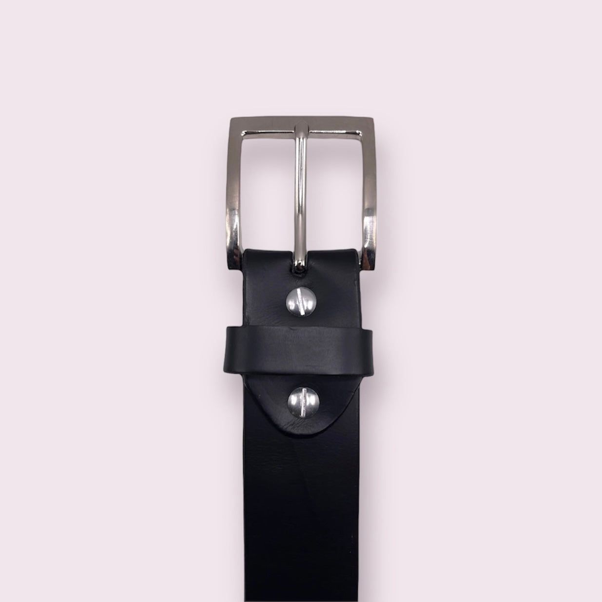 Signature Jeans Belt Black