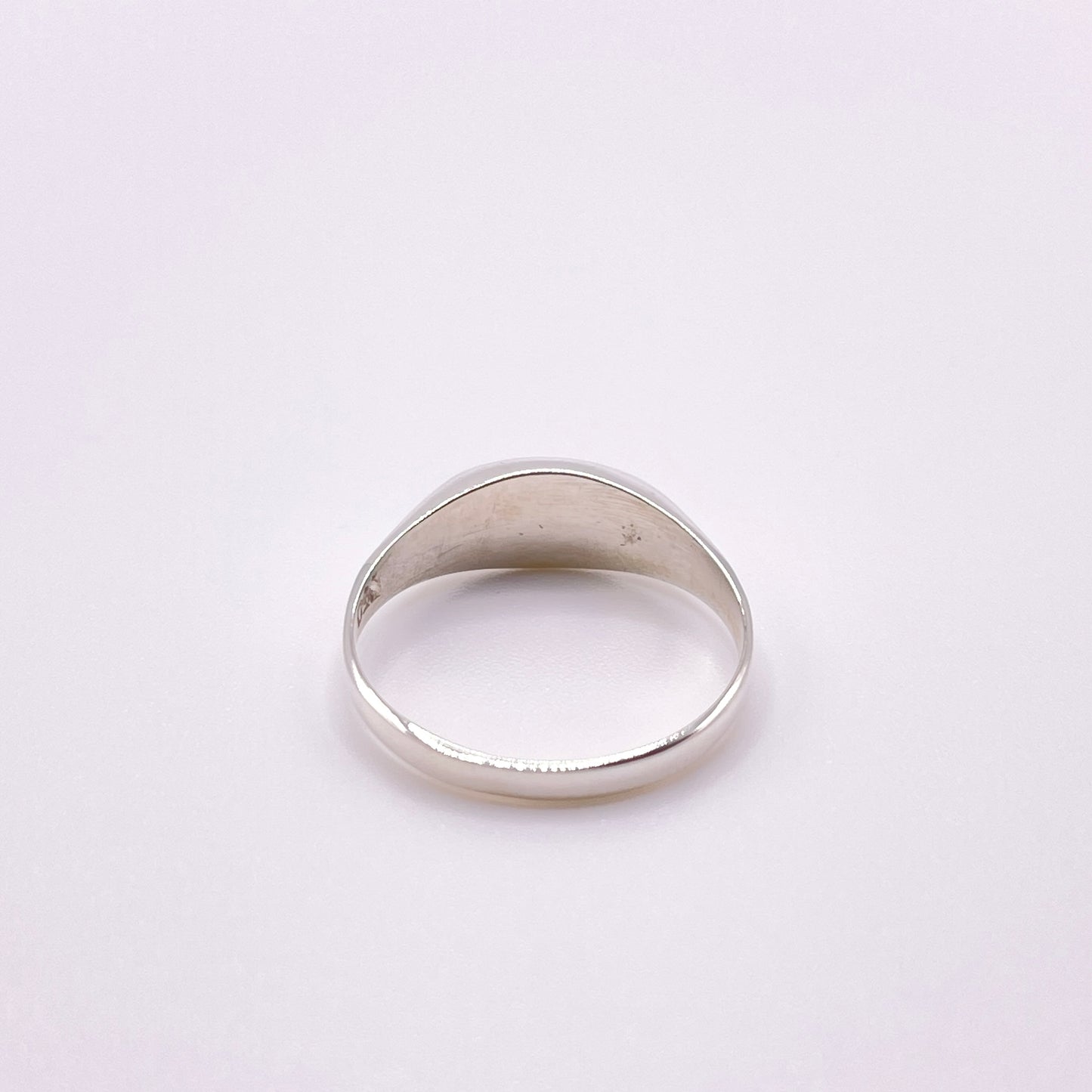 Itty Bitty Midnight Blue Opal Ring