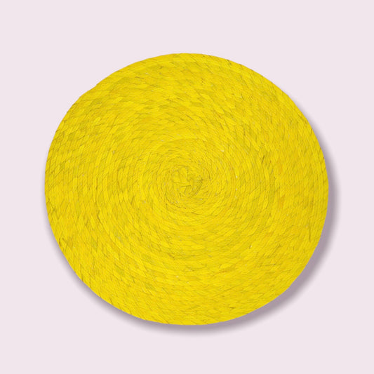 Fiesta Round Placemats Yellow