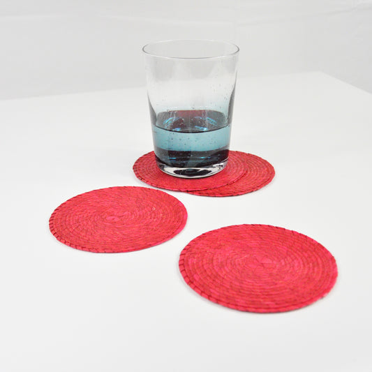 Fiesta Coasters Red