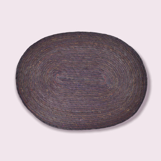 Fiesta Oval Placemats Chocolate Brown