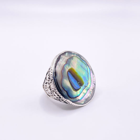Waves Cocktail Ring