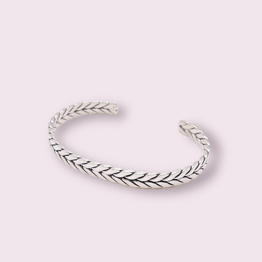 Sterling Leaves Bracelet