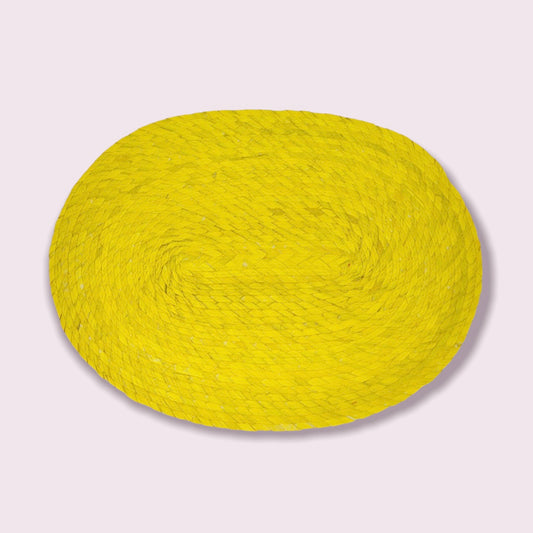 Fiesta Oval Placemats Yellow