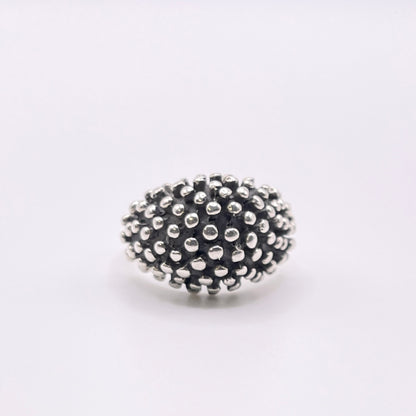 Spotted Crown Cocktail Ring