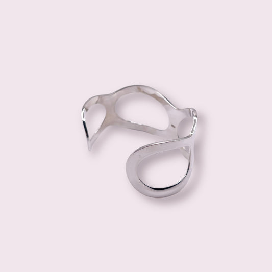 Ovals Evening Cuff Bracelet