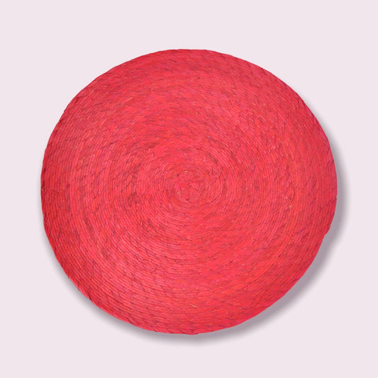 Fiesta Round Placemats Red