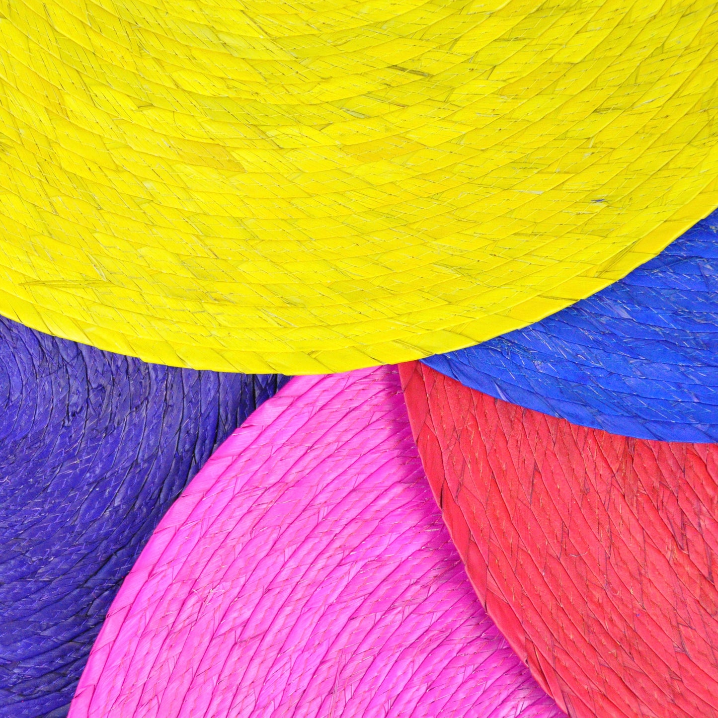 Fiesta Round Placemats Yellow