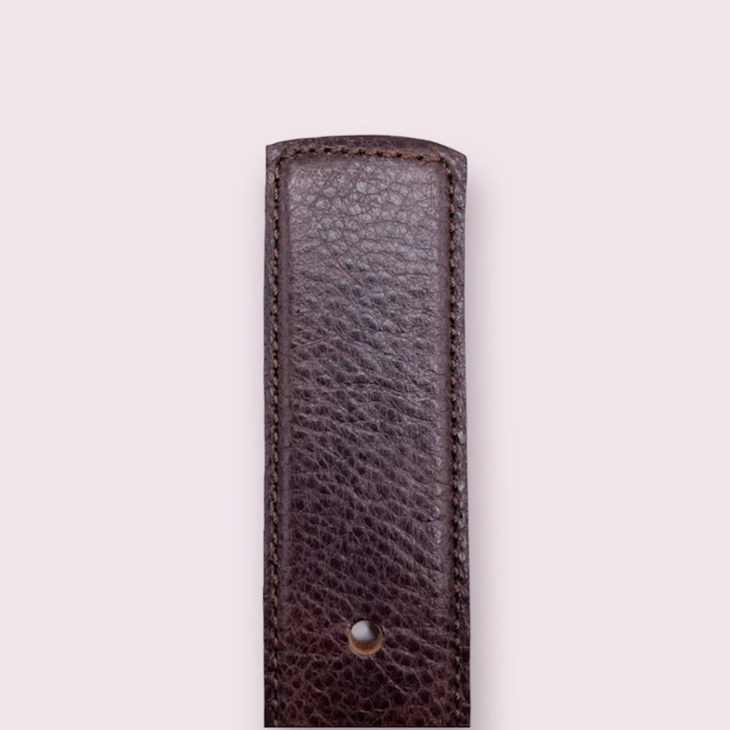 Signature Jeans Belt Brown