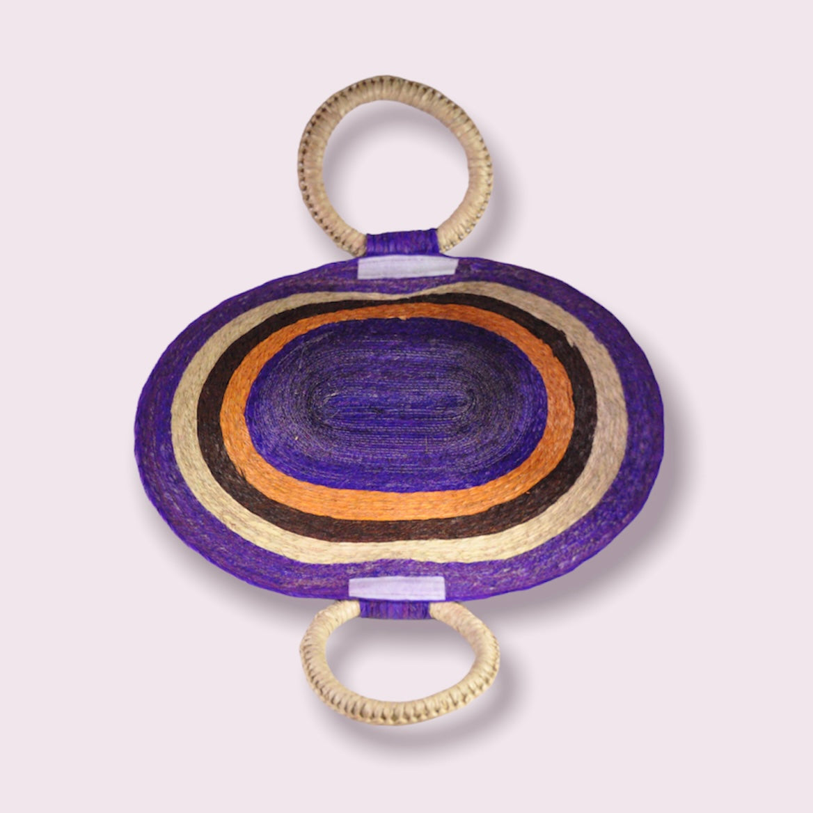 Acapulco Tote Purple & Orange