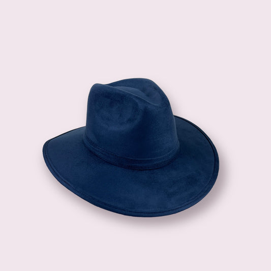 Condesa Fedora Navy Blue
