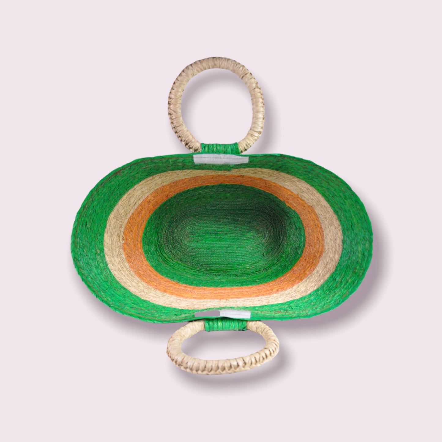 Acapulco Tote Chartreuse & Orange