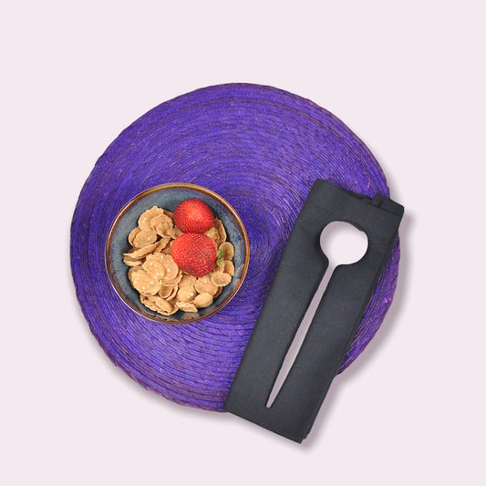 Fiesta Round Placemats Purple